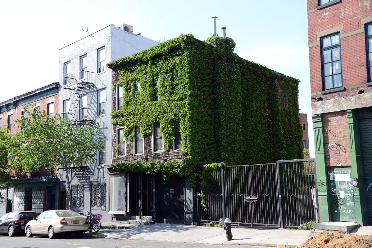 27 Vine Covered House At 55 Grand St Williamsburg New York